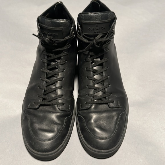 Louis Vuitton Mens Monogram Sneakers Size 10 - Picture 2 of 6